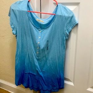 Light blue Hollister top